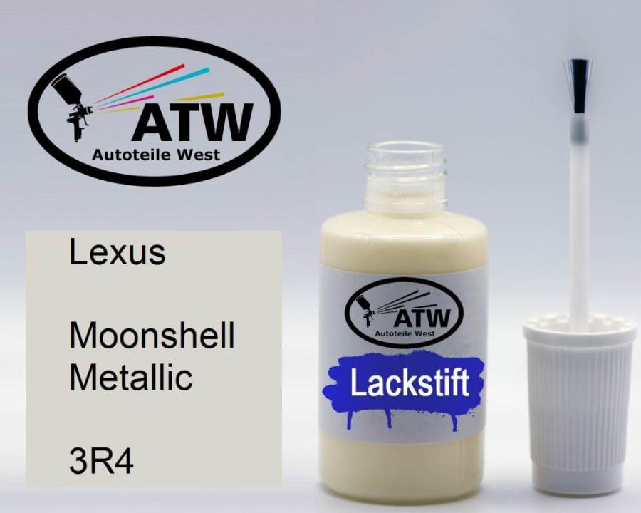 Lexus, Moonshell Metallic, 3R4: 20ml Lackstift, von ATW Autoteile West.